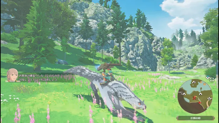 モンハンストーリーズ3_キャンプ_凶異モンスター