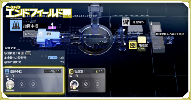 帝江号のおすすめ配置と解放条件