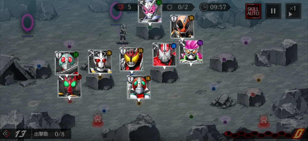 ハード5-8攻略・編成例1_ライD