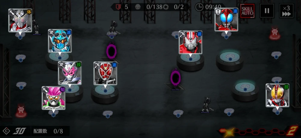 封印区画B16・ファイターなし編成_ライD