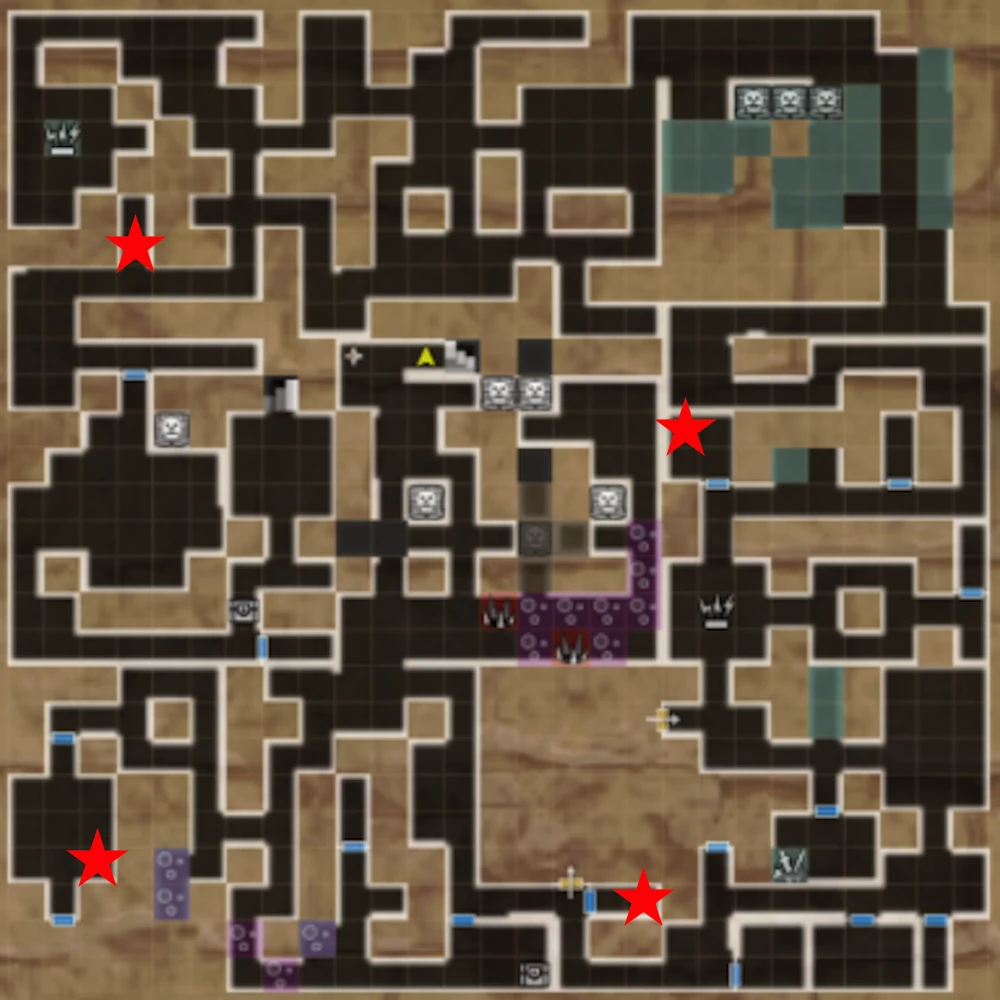 緋色のアンティーク人形マップ1_緋色のアンティーク人形の攻略と進め方_ダフネ