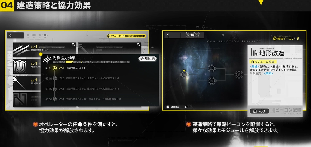 アークナイツ_再建画策_進め方4