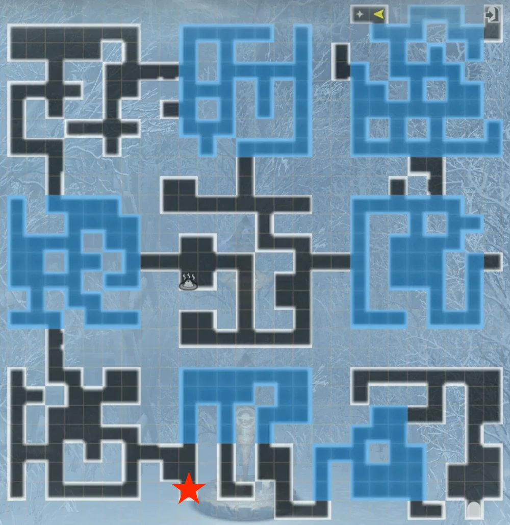 豪雪地帯イスベルク_遺物持ちの魔物の調査_ダフネ