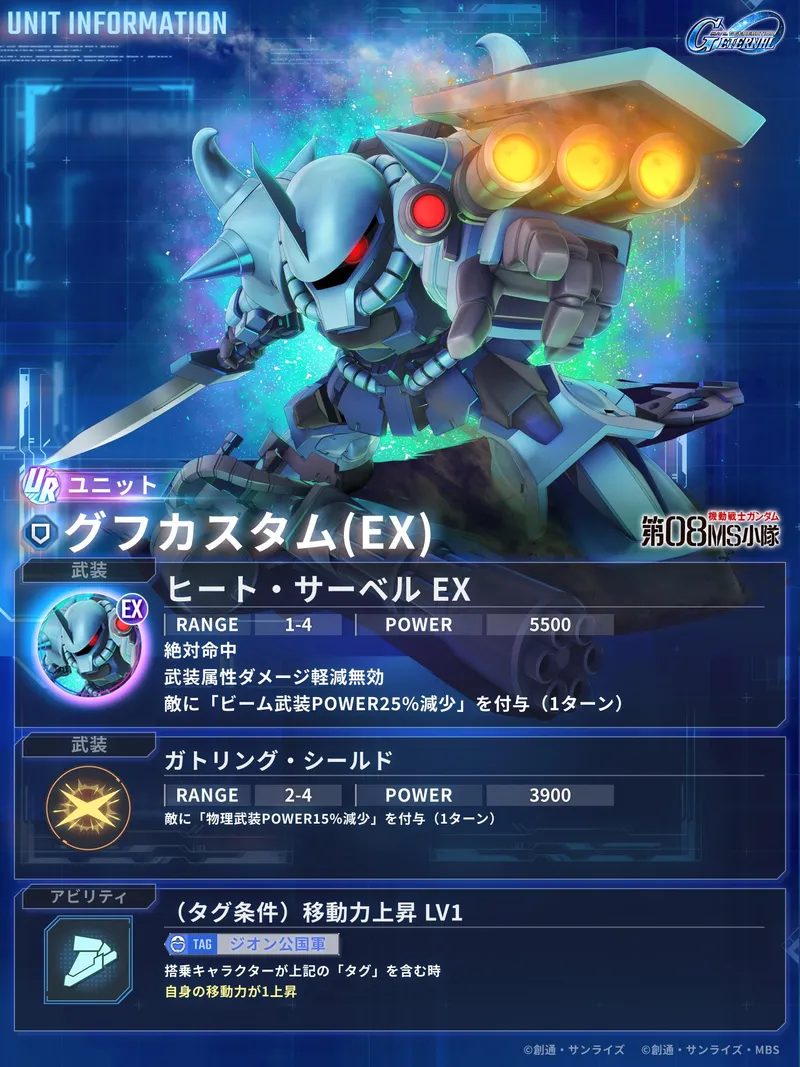 Gジェネ_グフカスタム性能