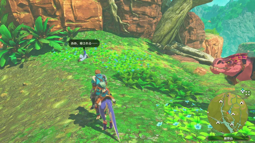 モンハンライダーズ3_伝説のハンターはいずこ？_ハンター周辺