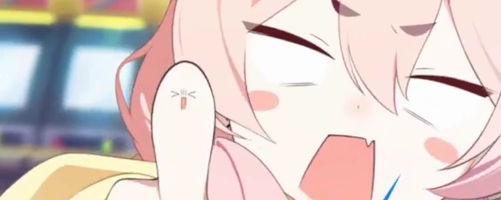 指に顔がある_パジャマコユキは引くべき?_ブルアカ