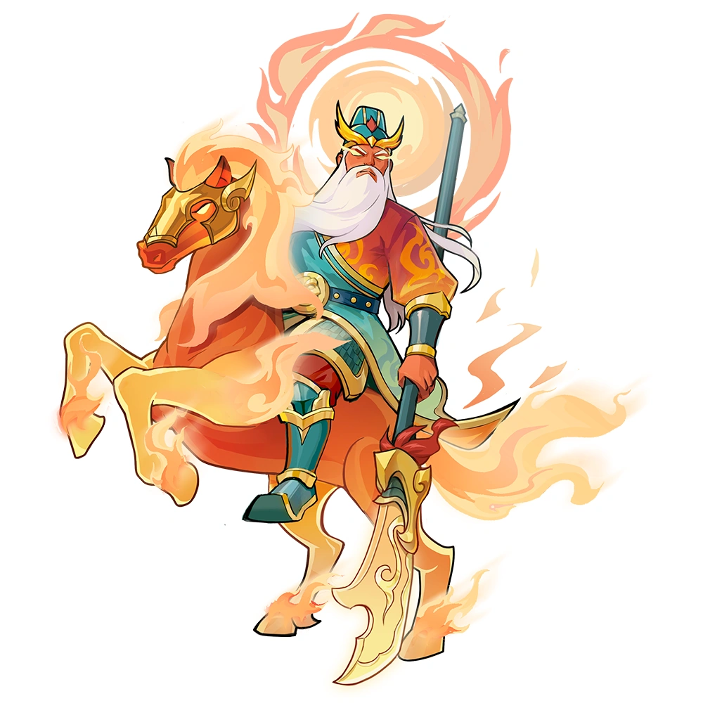 ドンドコヒーロー_関羽_一騎当千