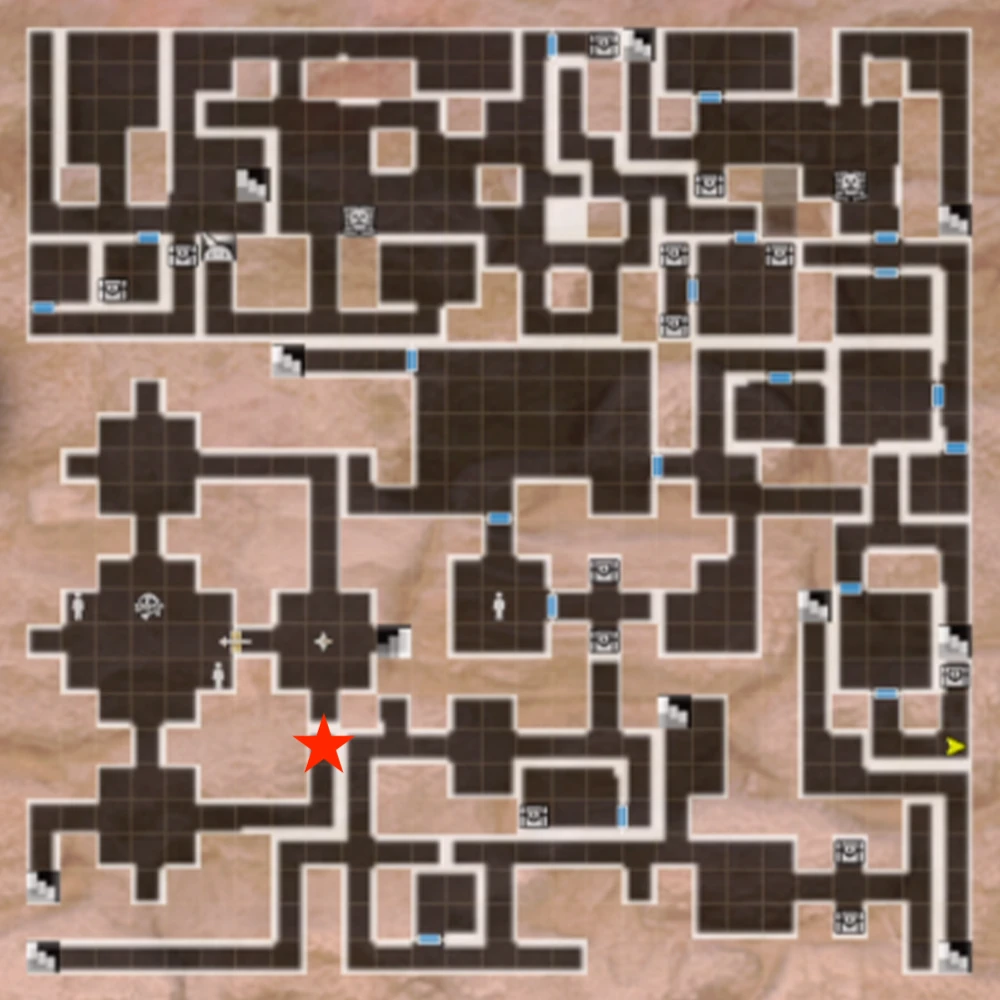 グアルダ城塞3区_遺物持ちの魔物の調査_ダフネ