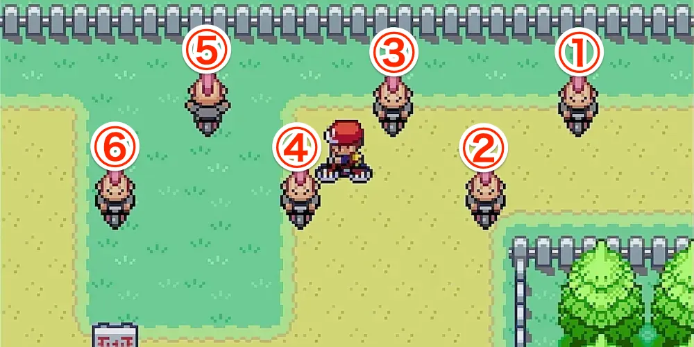 サイクリングロード上のぼうそうぞく