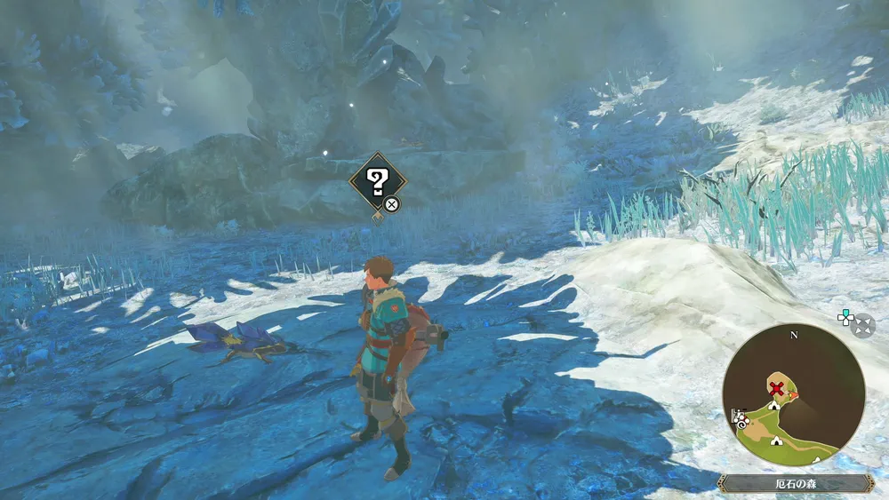 モンハンストーリーズ3_ヤクゴエトカゲを探して_とかげ周辺