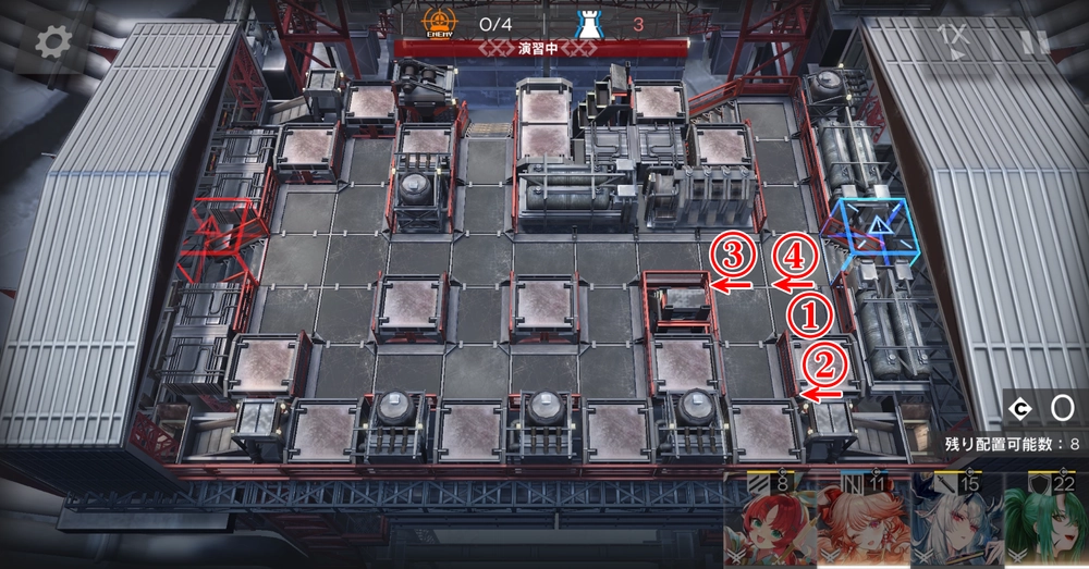 アークナイツ_16-12_攻略