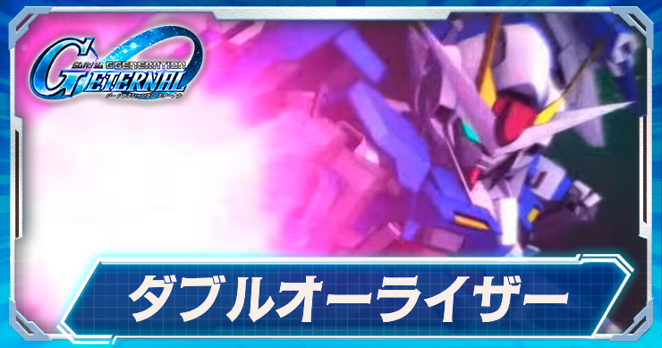 実装決定！ダブルオーライザー(最終決戦仕様)の最新情報