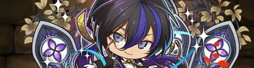 ミニ執事くろとびカットイン_パズドラ