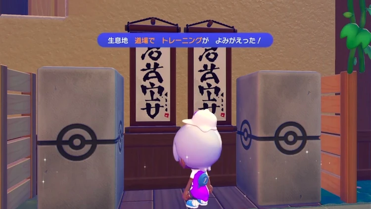 ぽこあポケモン_道場でトレーニング_バナー