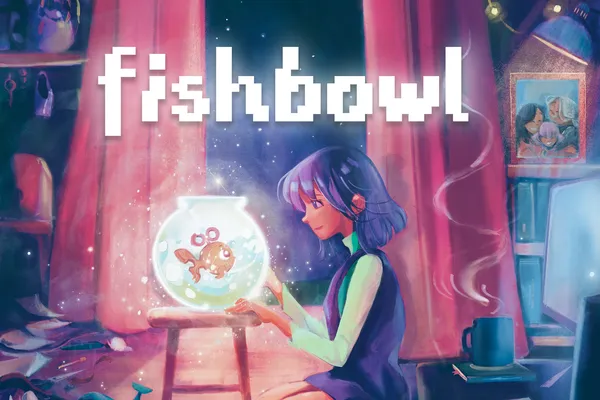 ドット絵自己発見アドベンチャー『Fishbowl』本日発売。孤独な生活の中に“充実”を見つけよう