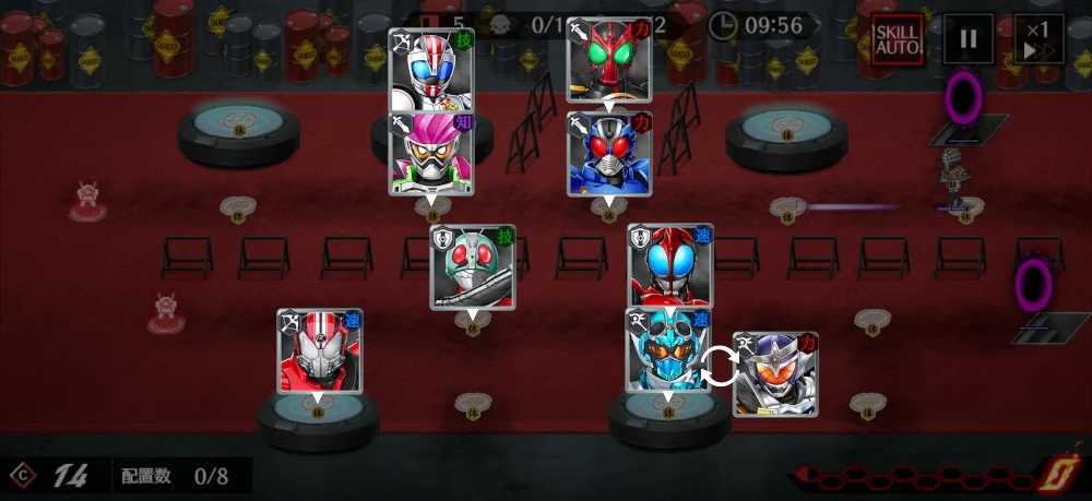 封印区画B18・体属性なし編成_ライD