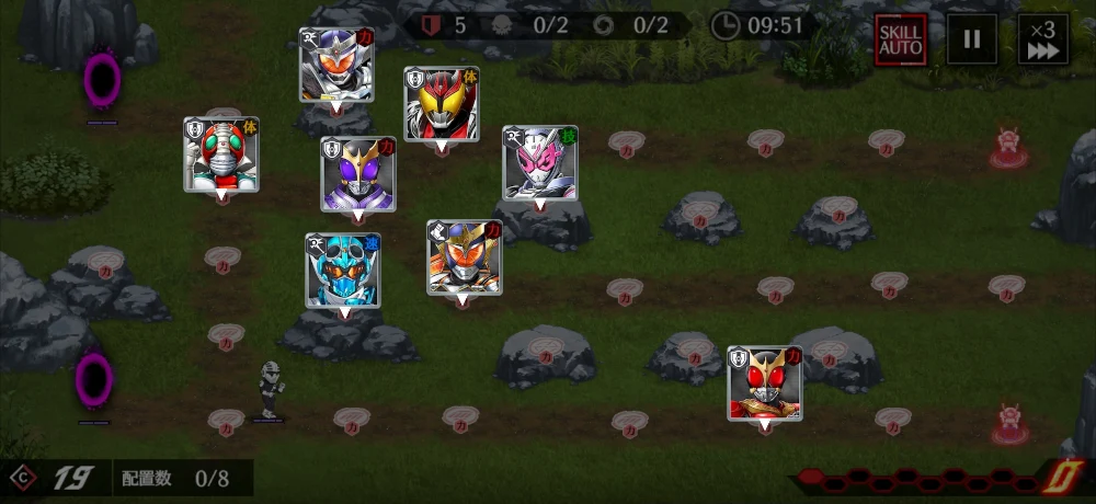 B25・ブレイカー・ストライカーなし編成_ライD