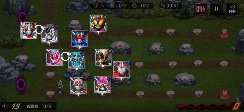 B25・ノーダメージ編成_ライD