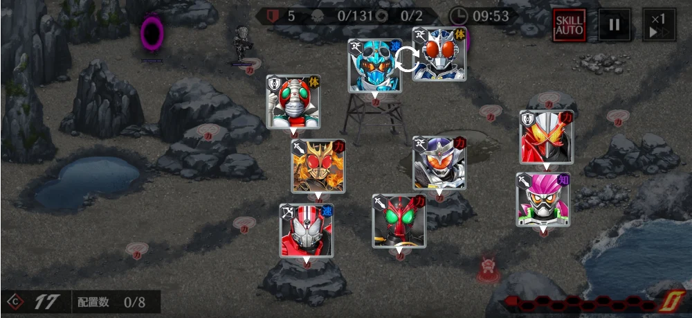 封印区画B13・オラクルなしクリア編成_ライD