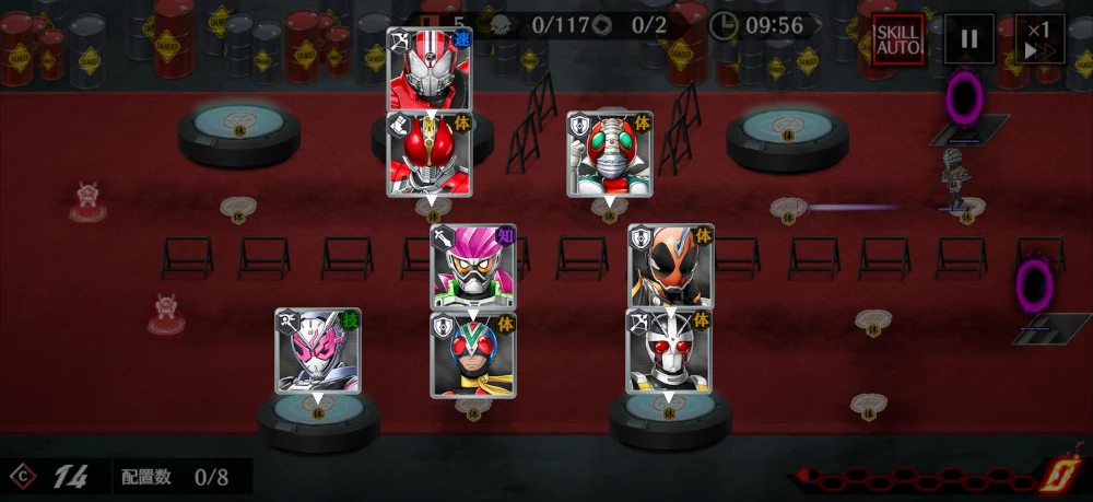 封印区画B18・ブレイカーなし編成_ライD