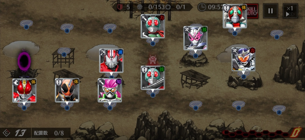 封印B3・シューターなし編成_ライD