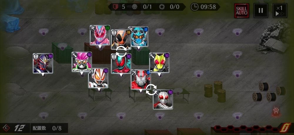 封印区画B10・ノーミス編成ライD