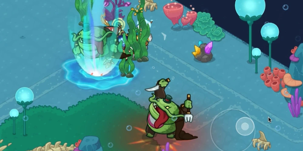 フロッグプレス1_貪欲の巨大カエルの攻略のコツ_ドンヒロ