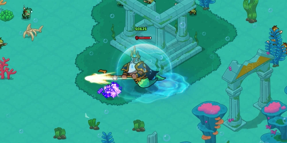 深海魚人間王通常攻撃_深海魚人間王の攻略のコツ_ドンヒロ