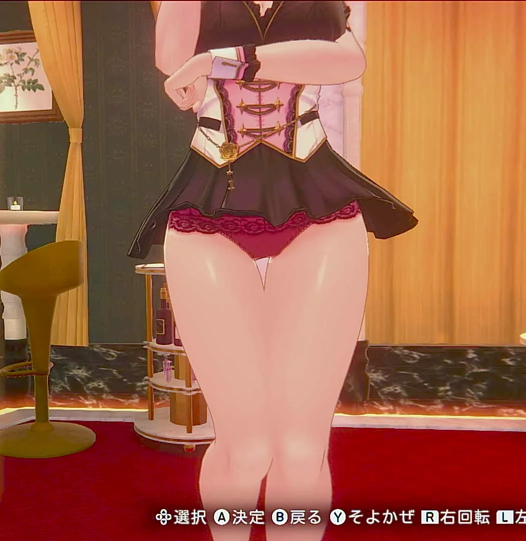 黒音の花柄刺繍⑤