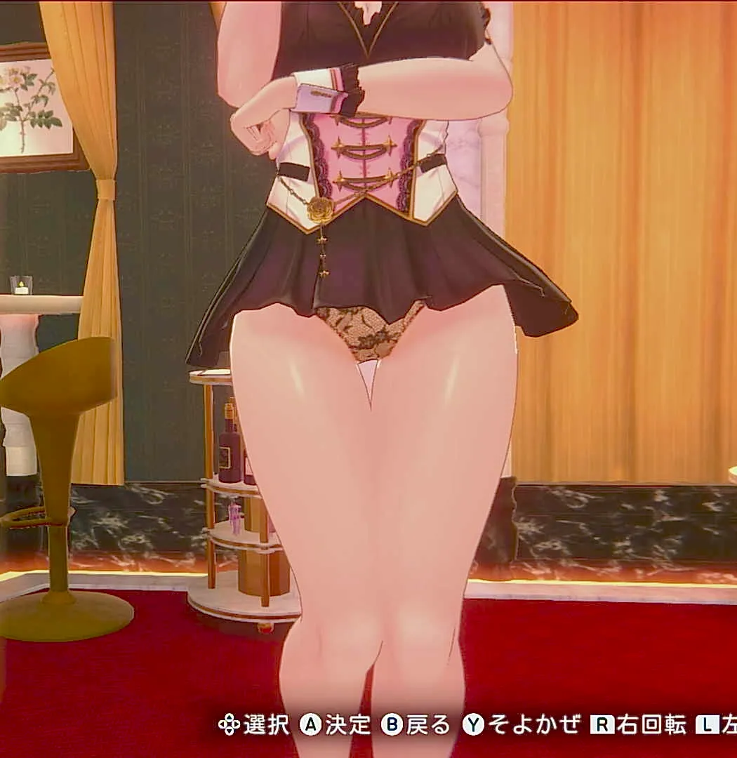 黒音の透けフリル④