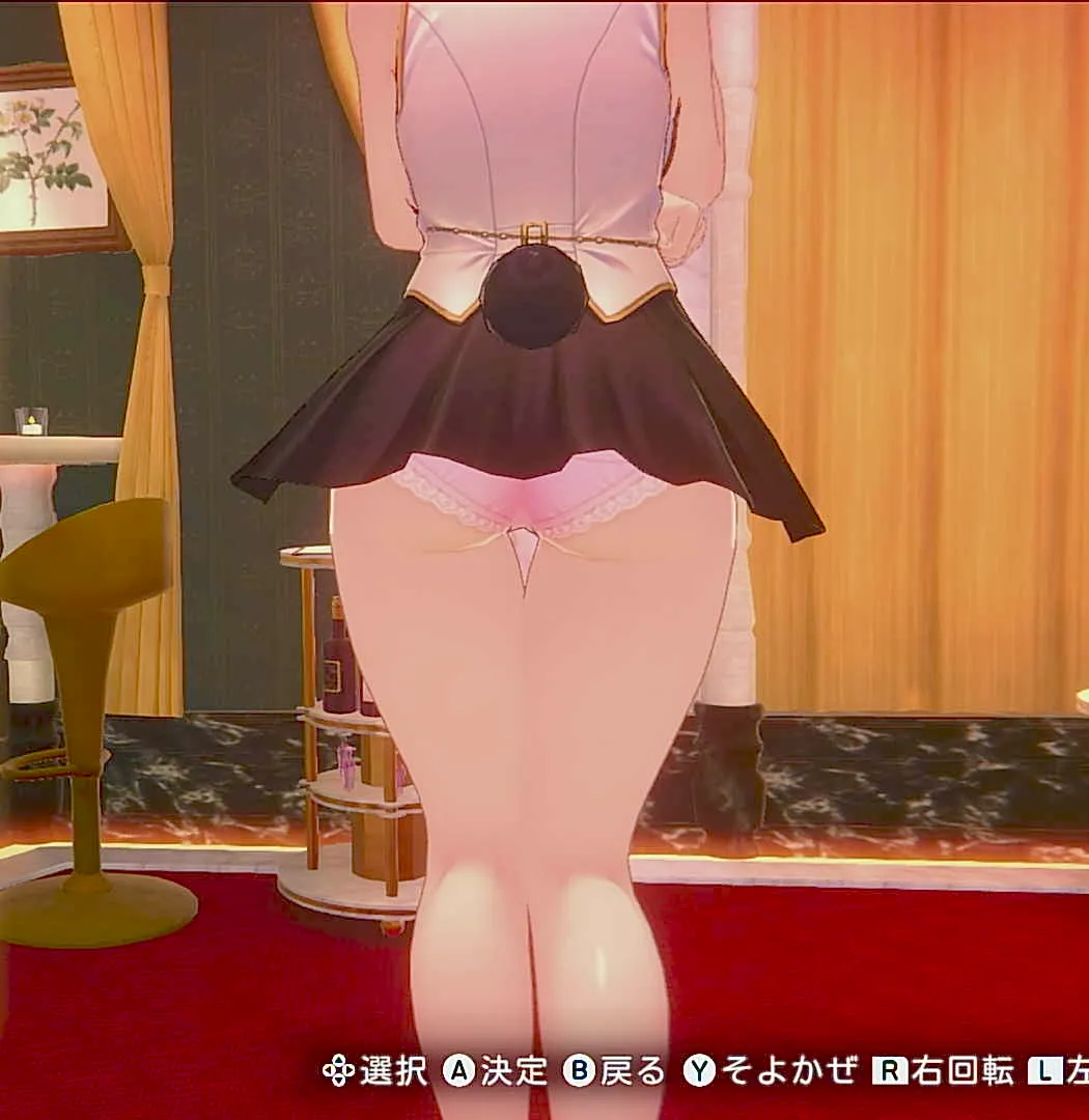 黒音の肌透けレース③