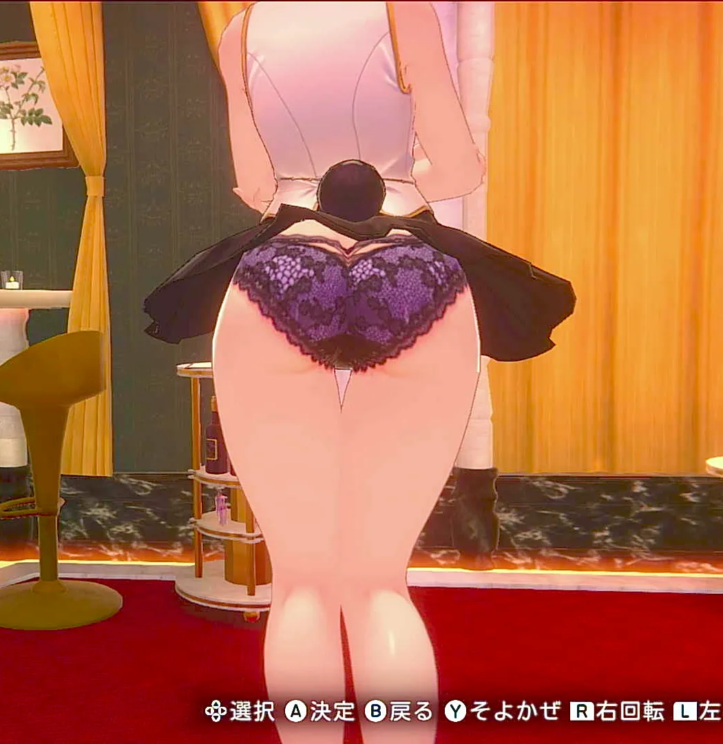 英梨紗の透けレース④