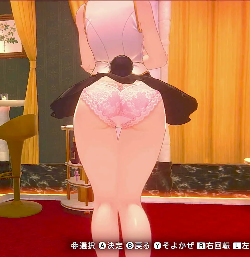 英梨紗の透けレース③