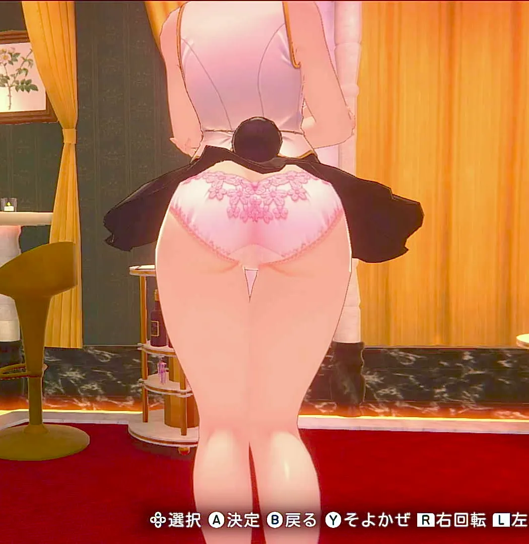 英梨紗のお花パンツ②