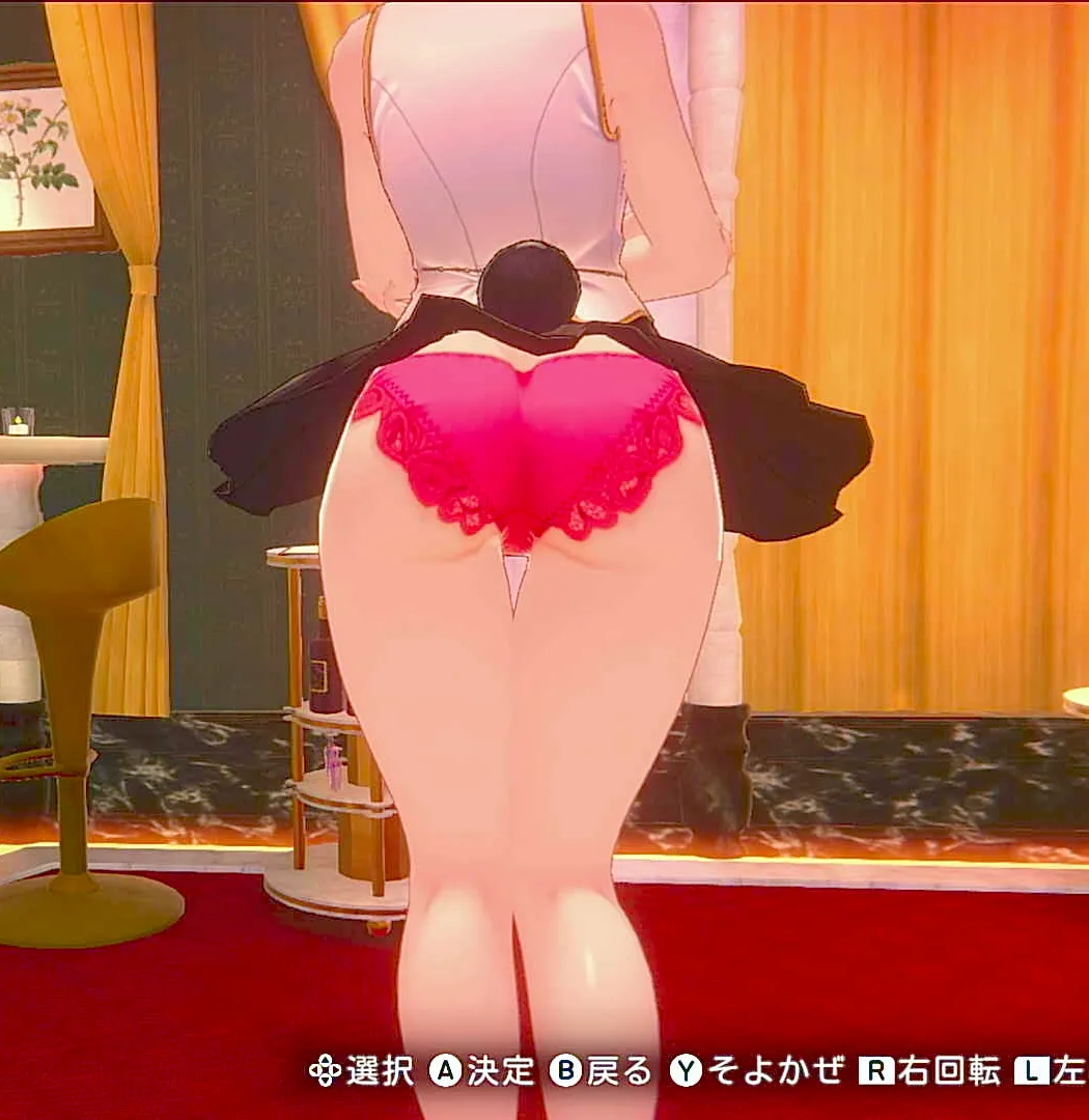 英梨紗のリボンレース③