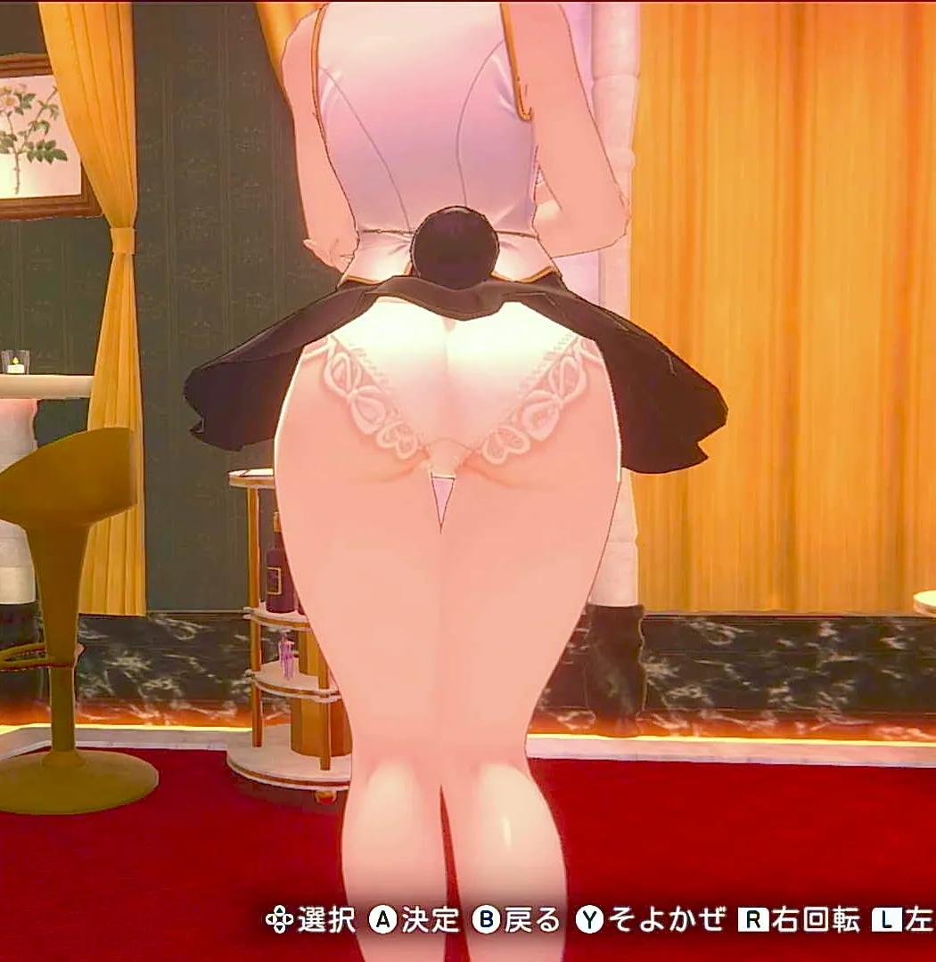 英梨紗のリボンレース④