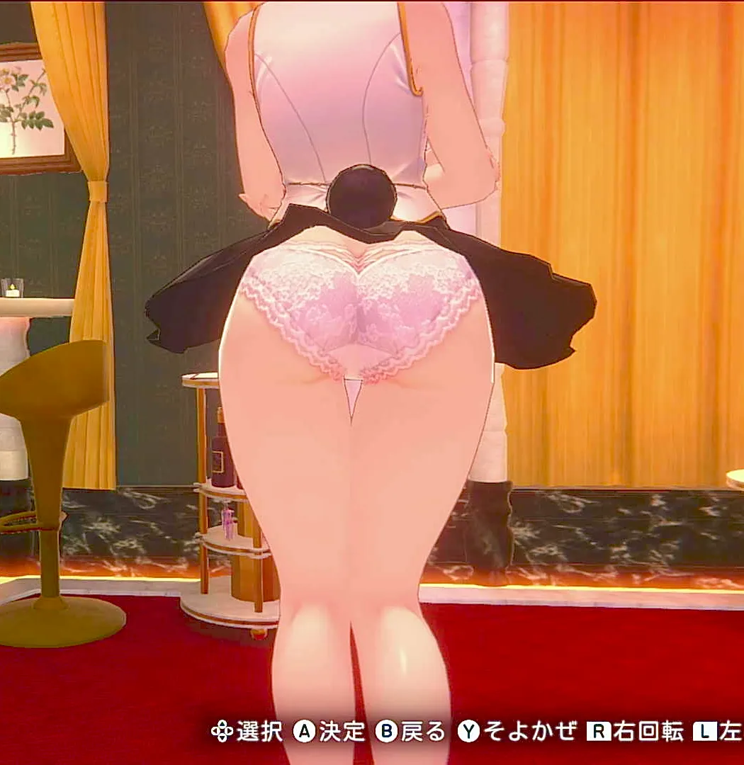 英梨紗の透けレース①