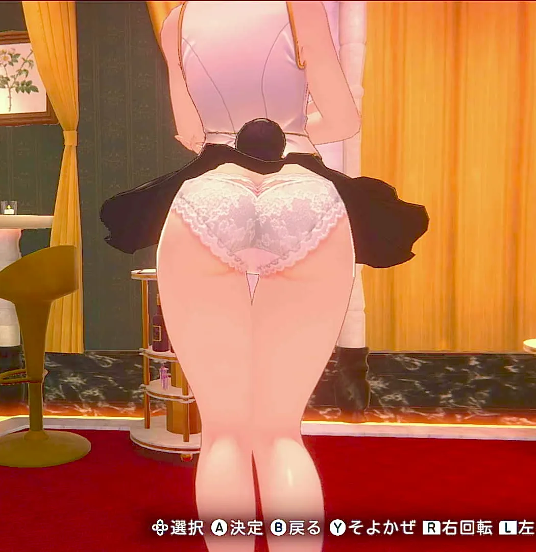 英梨紗の透けレース②