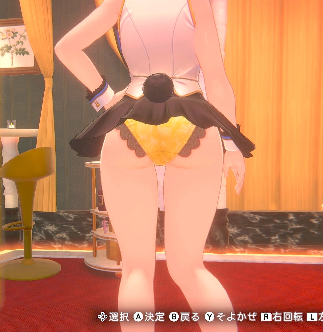 美羽香の迷彩紐パン④