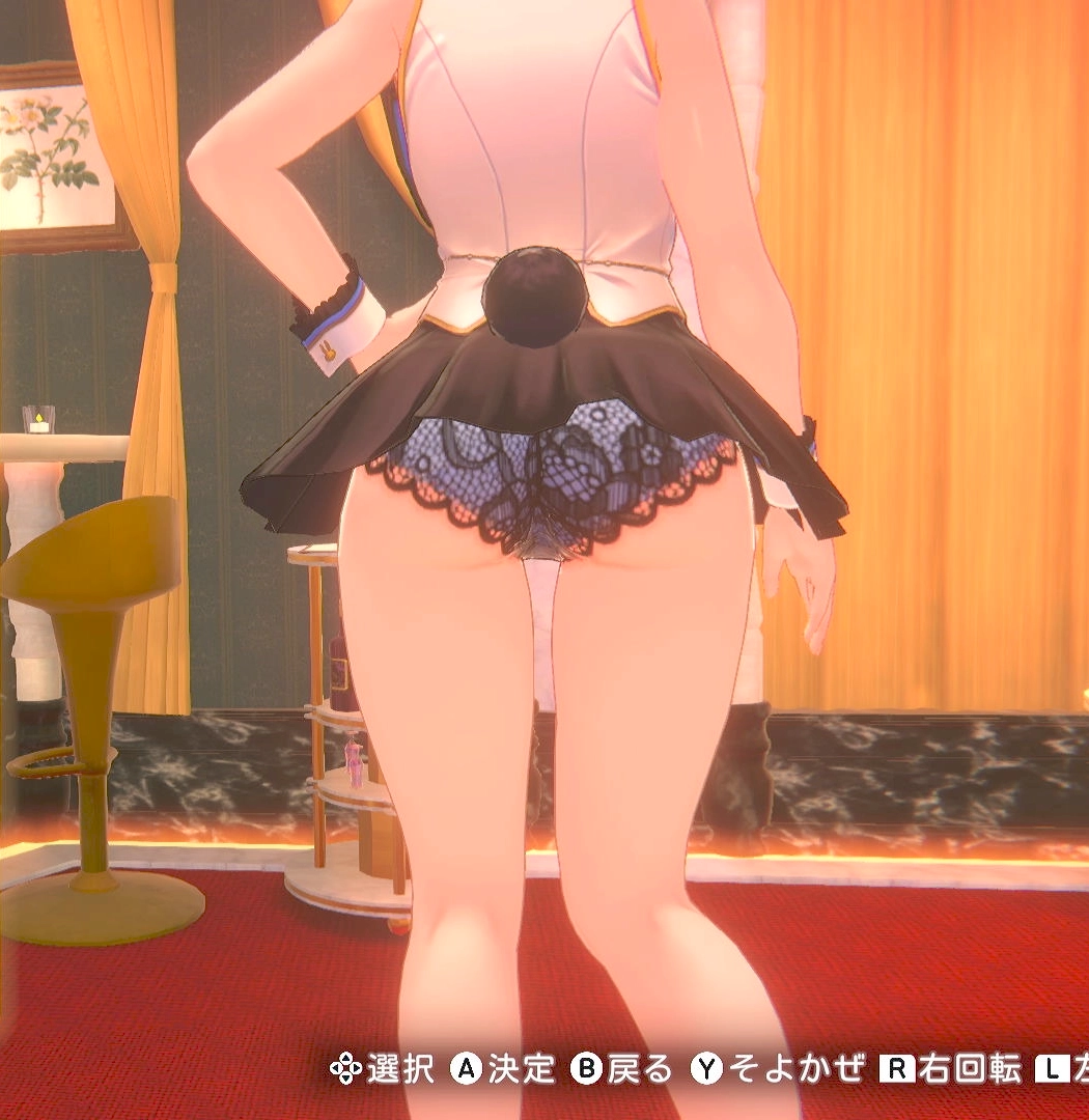 美羽香のツヤ生地レース①