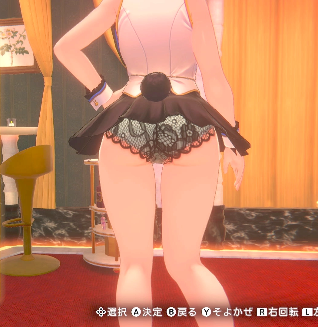 美羽香のツヤ生地レース②