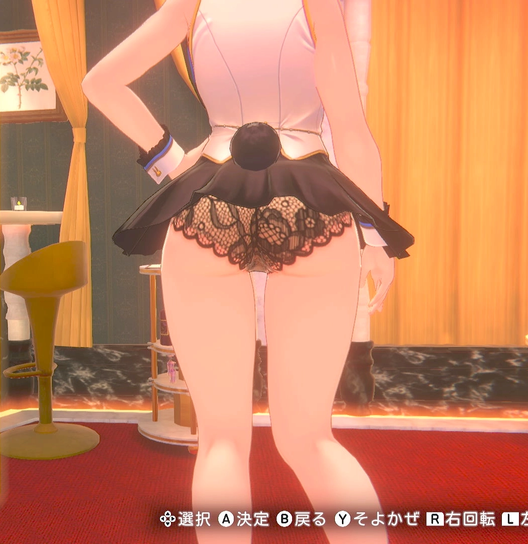 美羽香のツヤ生地レース③