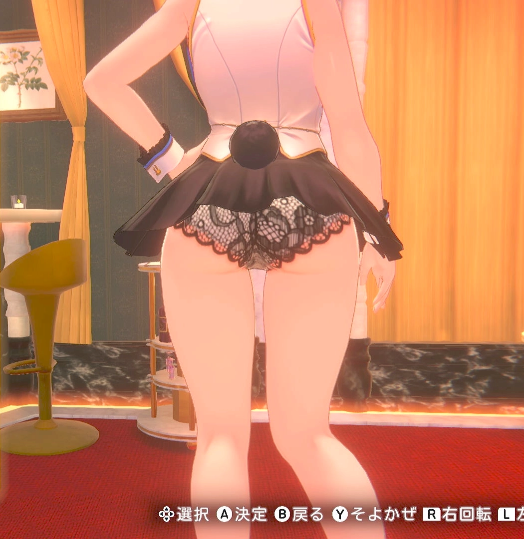 美羽香のツヤ生地レース④