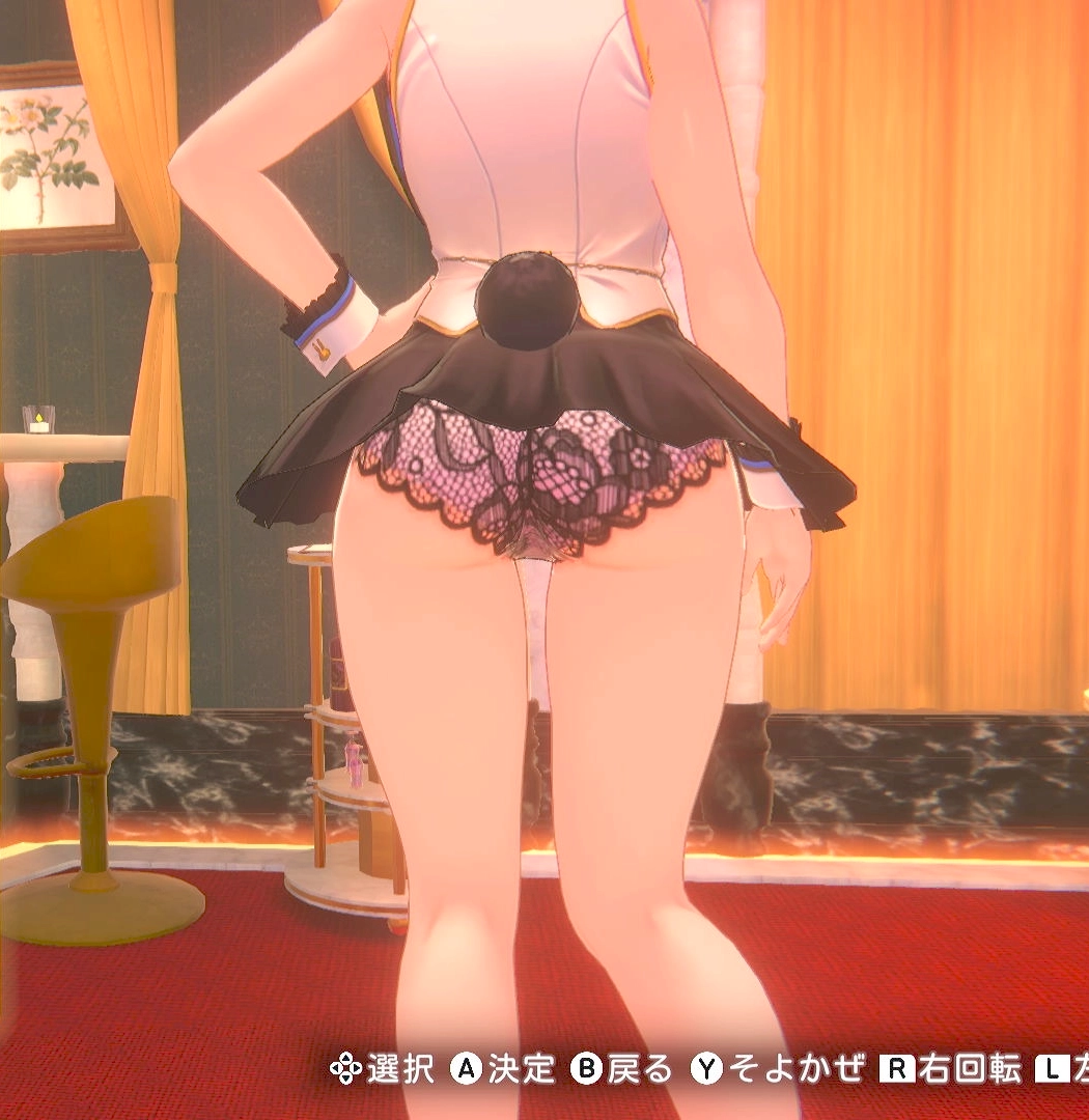 美羽香のツヤ生地レース⑤