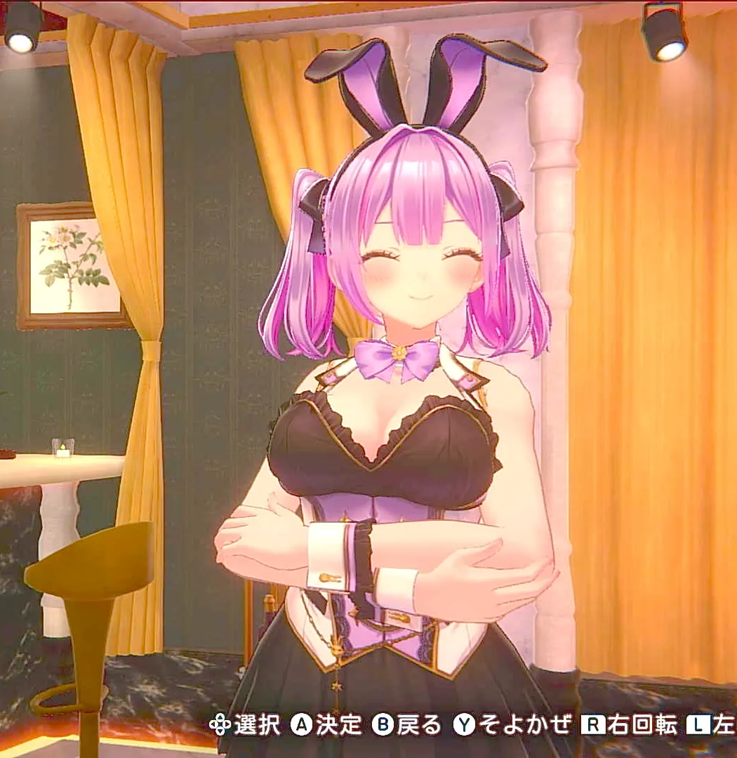 英梨紗のバニーガーデンの制服