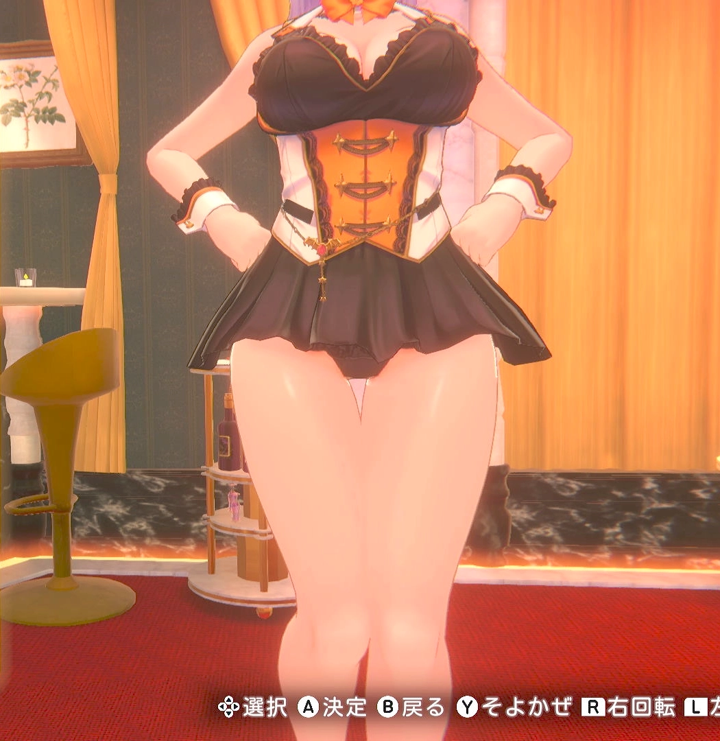 瑠那のレイヤードフリル②