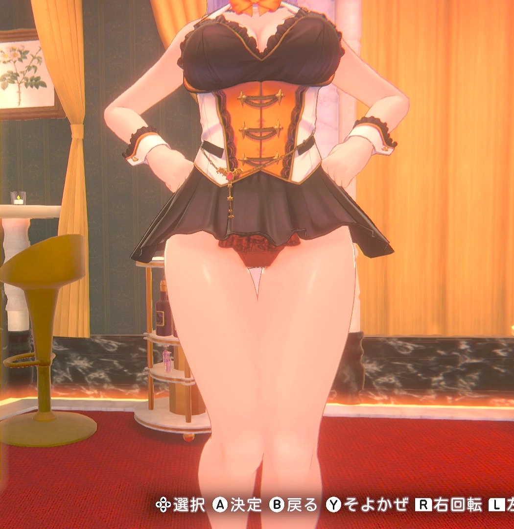 瑠那のレイヤードフリル③