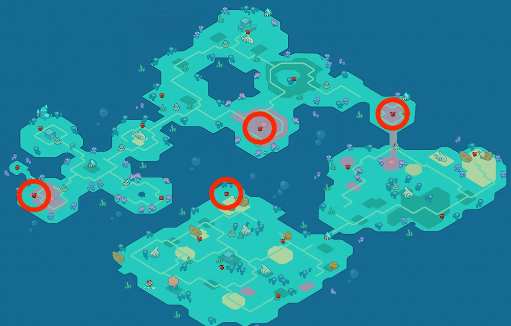 深海蟹王マップ_深海蟹王の攻略のコツ_ドンヒロ