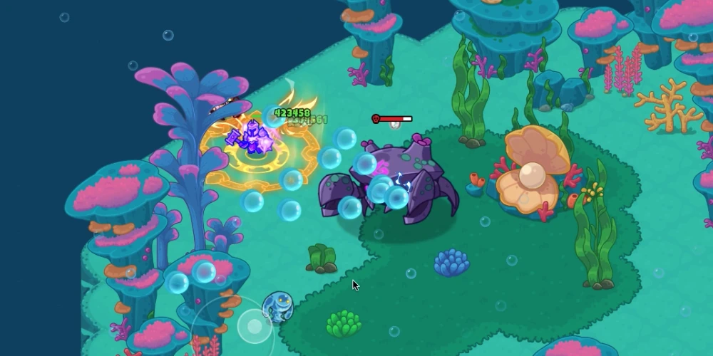 集中泡攻撃_深海蟹王の攻略のコツ_ドンヒロ