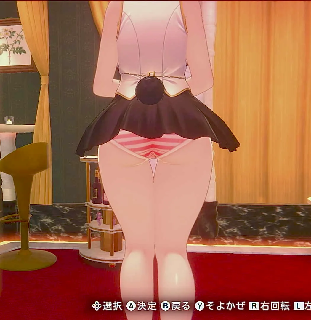 花奈の縞パン⑤